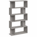 Estantería de Madera Gris Sonoma 80x24x192 cm para Hogar