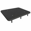 Base Tapizada Somnia Descanso 3D, Estabilidad Mejorada, 135x190 cm, Gris Oscuro