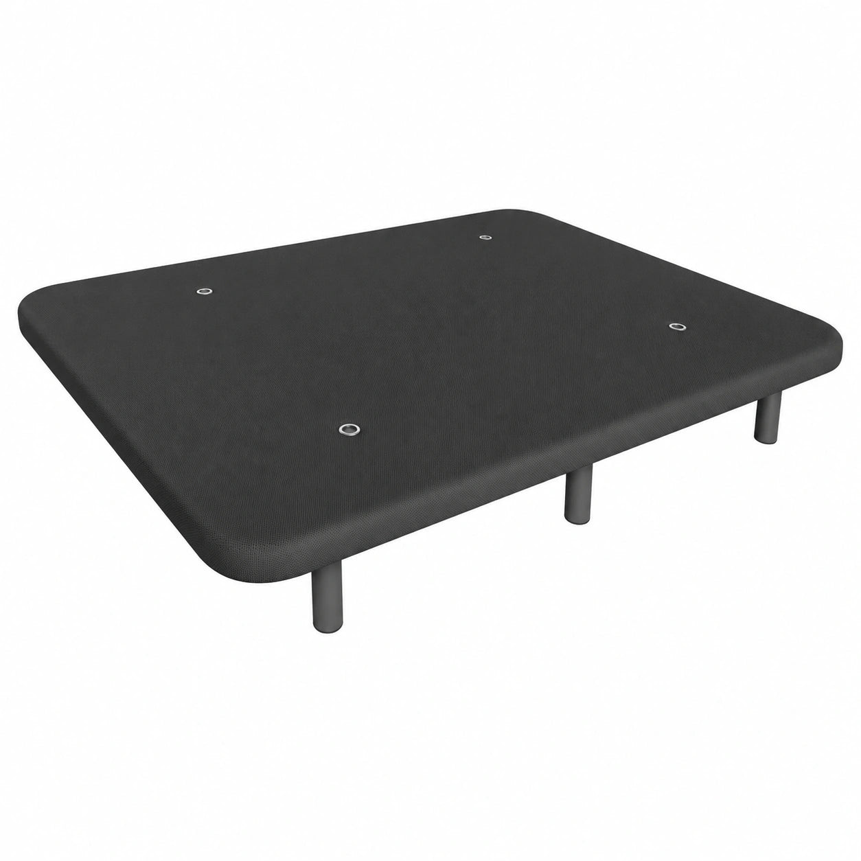 Base Tapizada Somnia Descanso 3D, Estabilidad Mejorada, 135x190 cm, Gris Oscuro