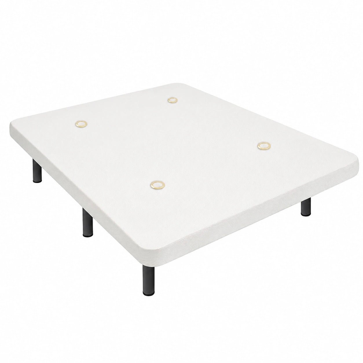 Base de Cama 150x190 cm con Tejido Transpirable y 7 Patas Metálicas